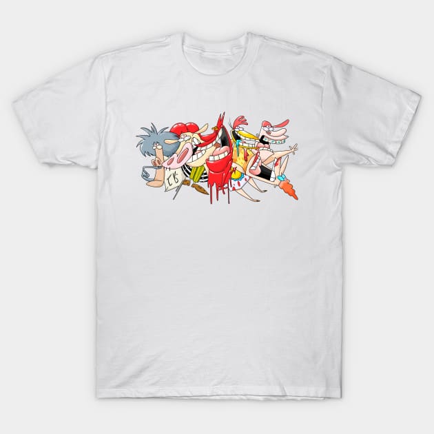 COW&CHIKEN 3 T-Shirt by Mactivo